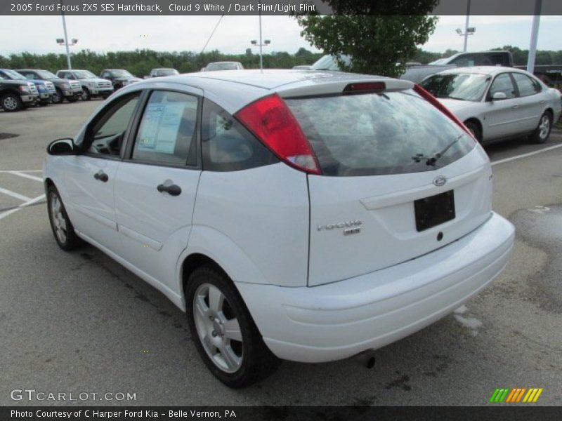 Cloud 9 White / Dark Flint/Light Flint 2005 Ford Focus ZX5 SES Hatchback