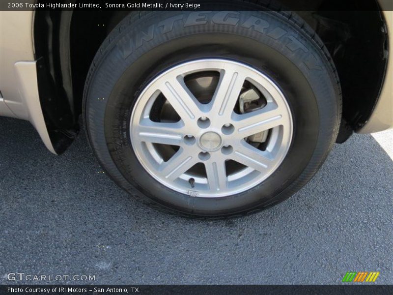 Sonora Gold Metallic / Ivory Beige 2006 Toyota Highlander Limited