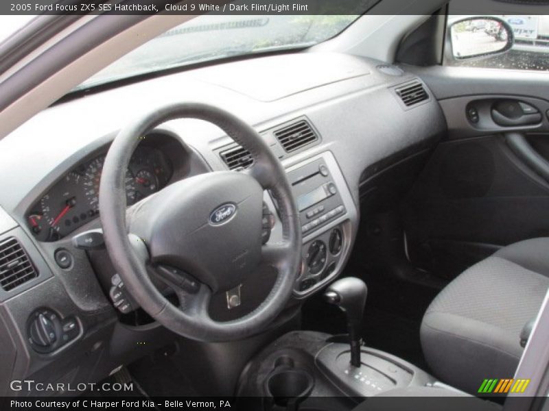 Cloud 9 White / Dark Flint/Light Flint 2005 Ford Focus ZX5 SES Hatchback