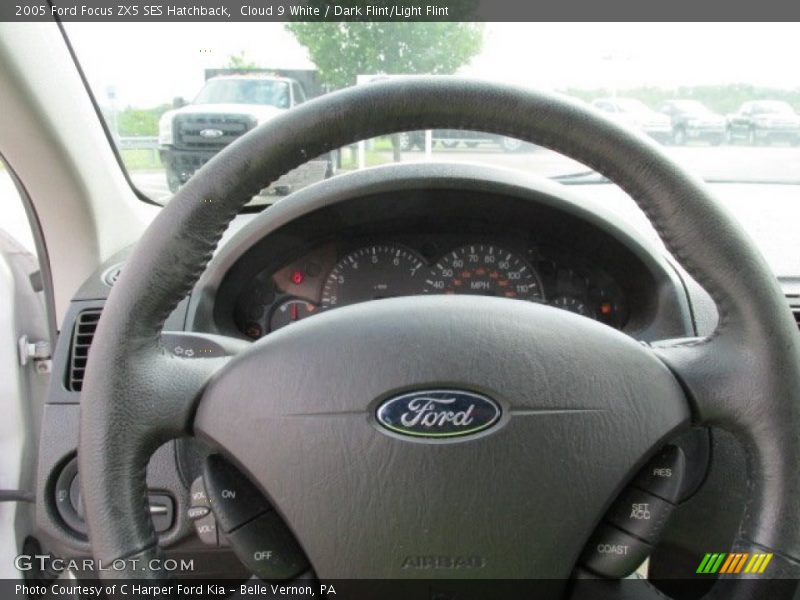 Cloud 9 White / Dark Flint/Light Flint 2005 Ford Focus ZX5 SES Hatchback