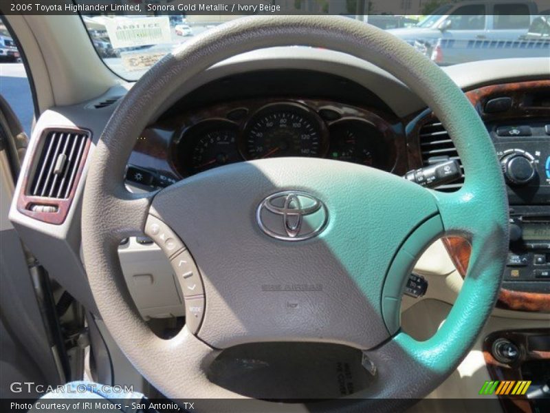 Sonora Gold Metallic / Ivory Beige 2006 Toyota Highlander Limited