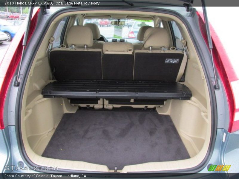 Opal Sage Metallic / Ivory 2010 Honda CR-V EX AWD