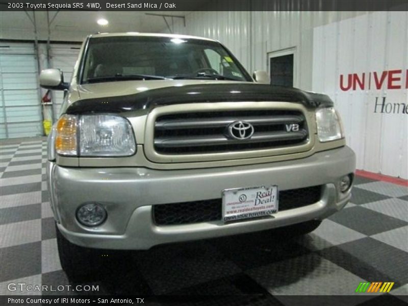 Desert Sand Mica / Oak 2003 Toyota Sequoia SR5 4WD
