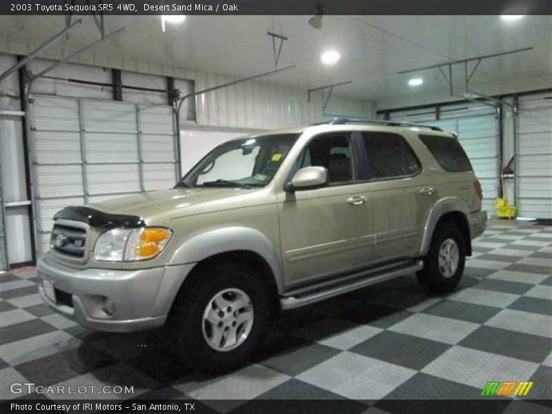 Desert Sand Mica / Oak 2003 Toyota Sequoia SR5 4WD