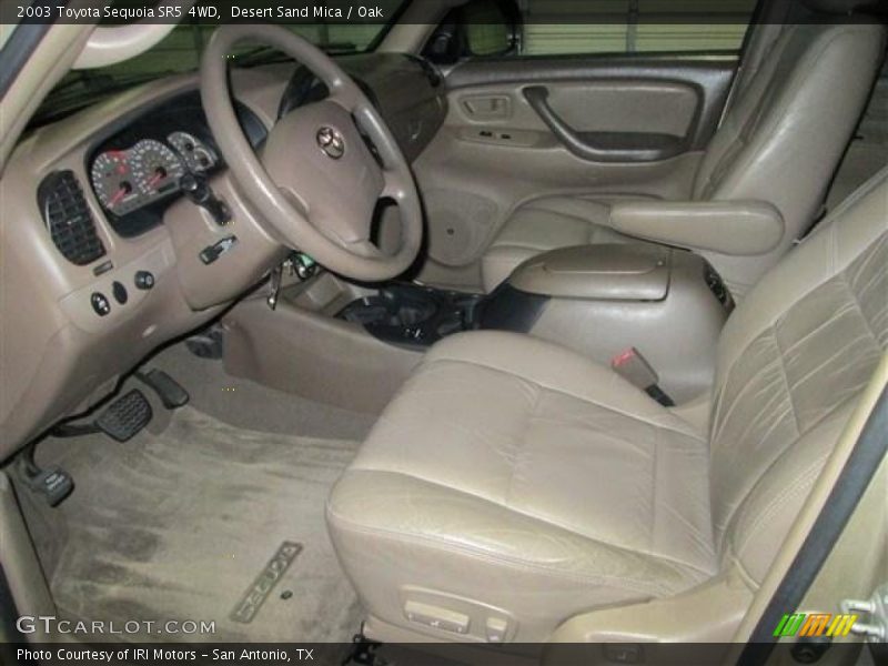 Desert Sand Mica / Oak 2003 Toyota Sequoia SR5 4WD