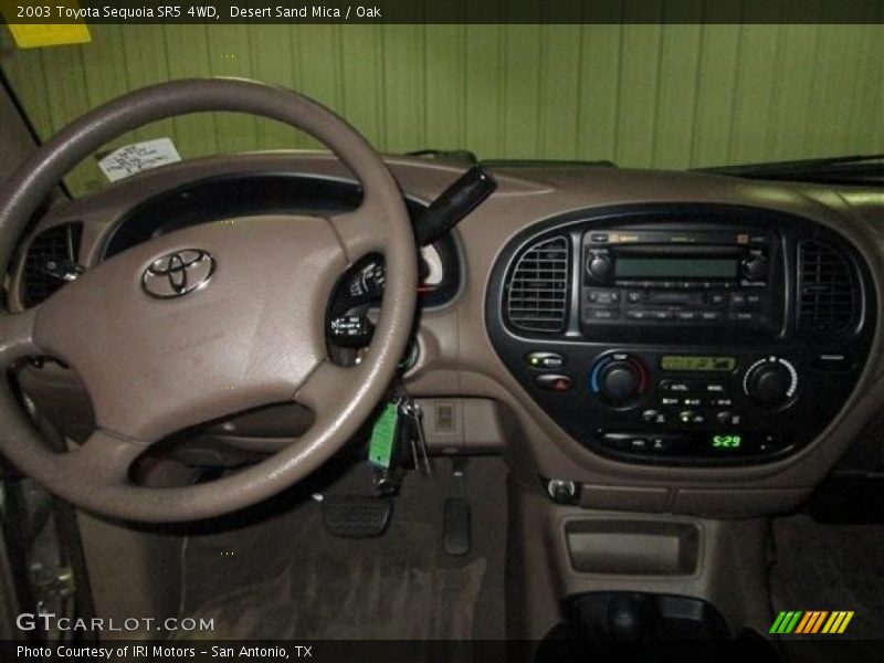 Desert Sand Mica / Oak 2003 Toyota Sequoia SR5 4WD