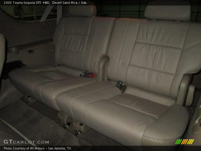 Desert Sand Mica / Oak 2003 Toyota Sequoia SR5 4WD