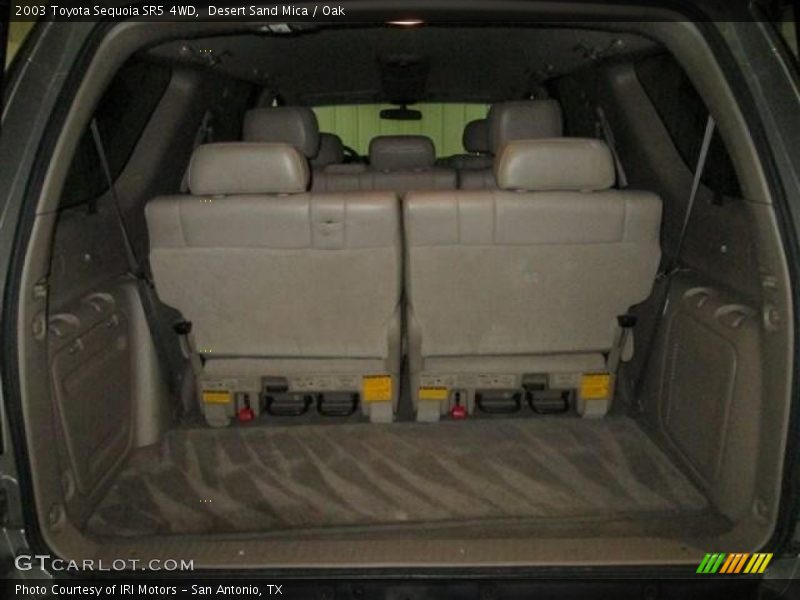 Desert Sand Mica / Oak 2003 Toyota Sequoia SR5 4WD