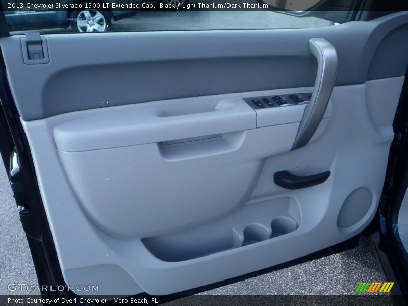 Black / Light Titanium/Dark Titanium 2013 Chevrolet Silverado 1500 LT Extended Cab