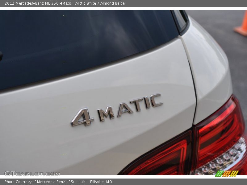 Arctic White / Almond Beige 2012 Mercedes-Benz ML 350 4Matic