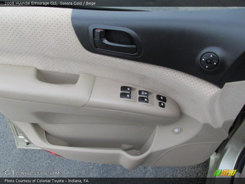 Sonora Gold / Beige 2008 Hyundai Entourage GLS