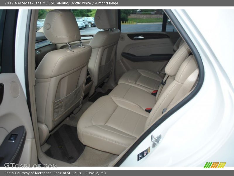 Arctic White / Almond Beige 2012 Mercedes-Benz ML 350 4Matic