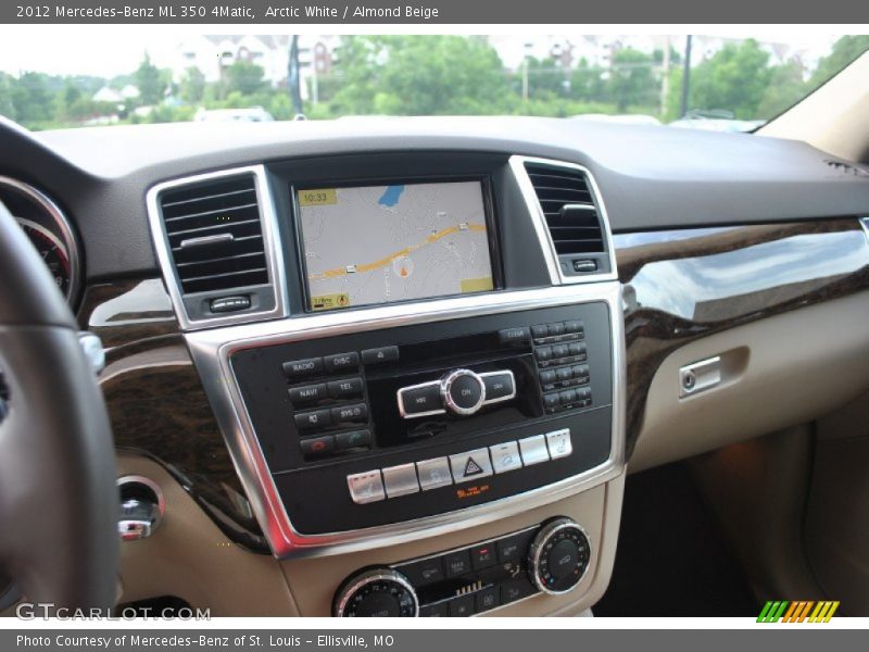 Arctic White / Almond Beige 2012 Mercedes-Benz ML 350 4Matic