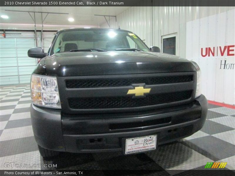 Black / Dark Titanium 2010 Chevrolet Silverado 1500 Extended Cab