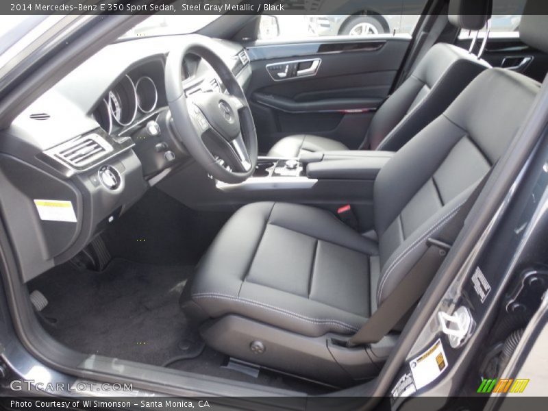  2014 E 350 Sport Sedan Black Interior