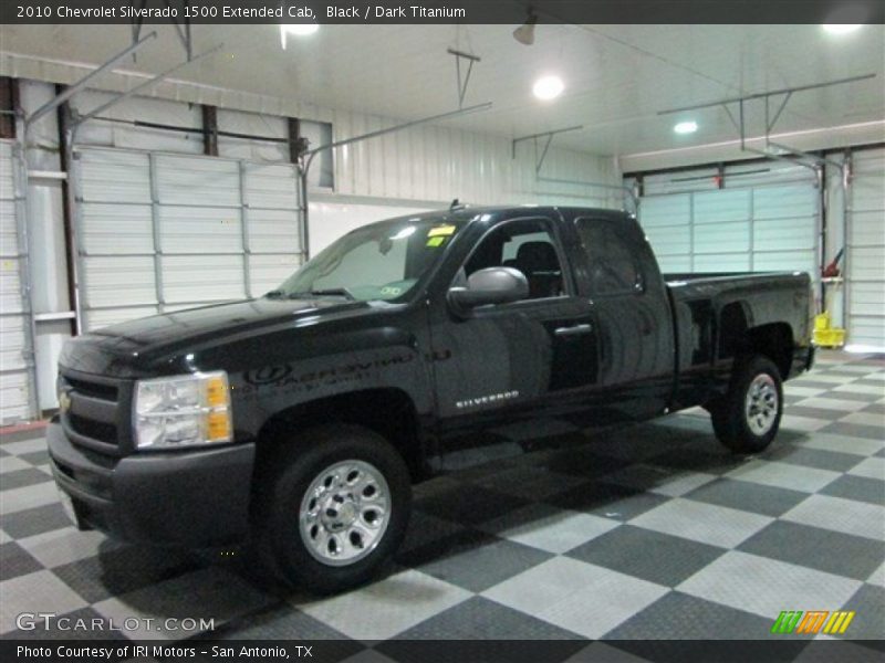 Black / Dark Titanium 2010 Chevrolet Silverado 1500 Extended Cab