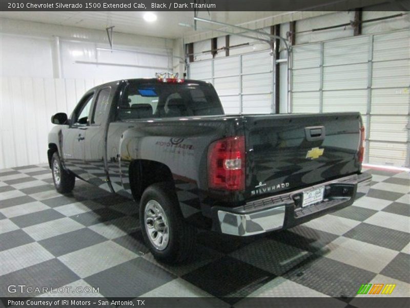 Black / Dark Titanium 2010 Chevrolet Silverado 1500 Extended Cab