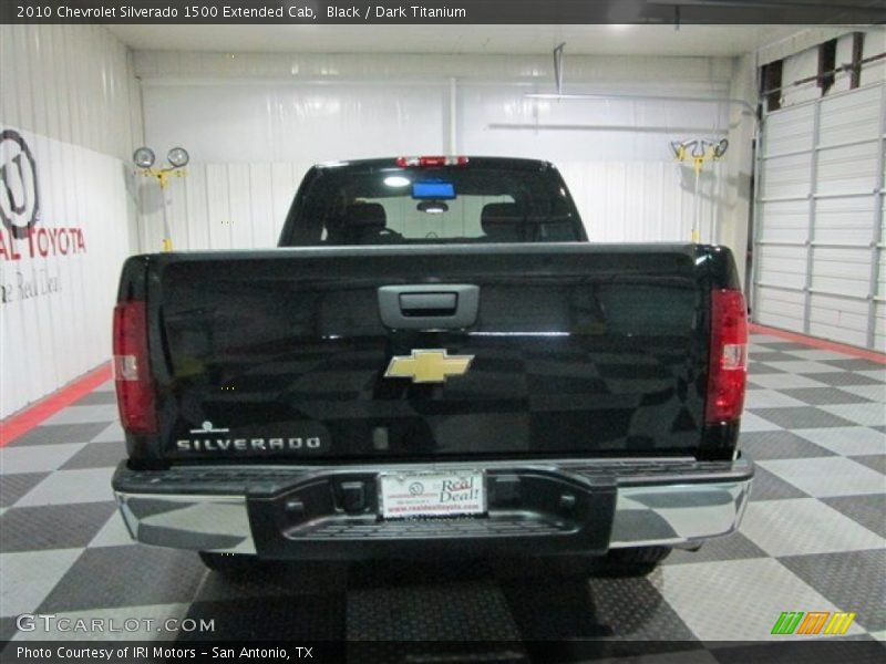 Black / Dark Titanium 2010 Chevrolet Silverado 1500 Extended Cab