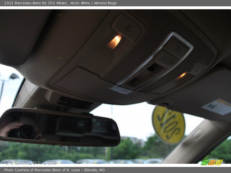 Arctic White / Almond Beige 2012 Mercedes-Benz ML 350 4Matic