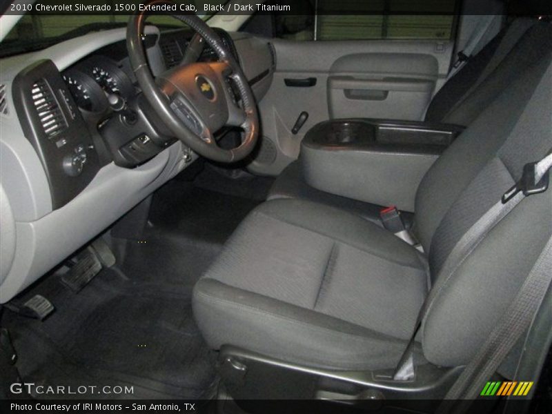 Black / Dark Titanium 2010 Chevrolet Silverado 1500 Extended Cab