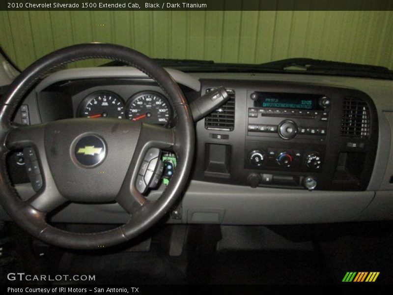 Black / Dark Titanium 2010 Chevrolet Silverado 1500 Extended Cab