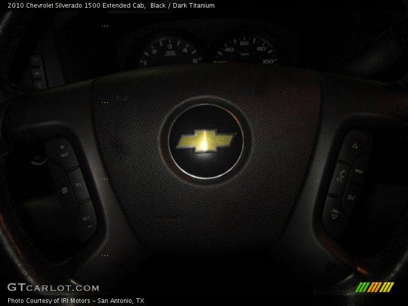 Black / Dark Titanium 2010 Chevrolet Silverado 1500 Extended Cab