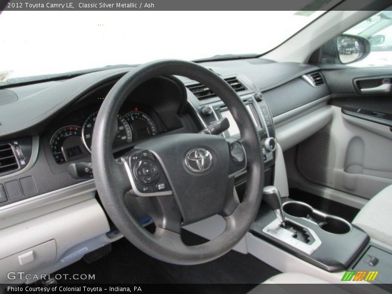 Classic Silver Metallic / Ash 2012 Toyota Camry LE