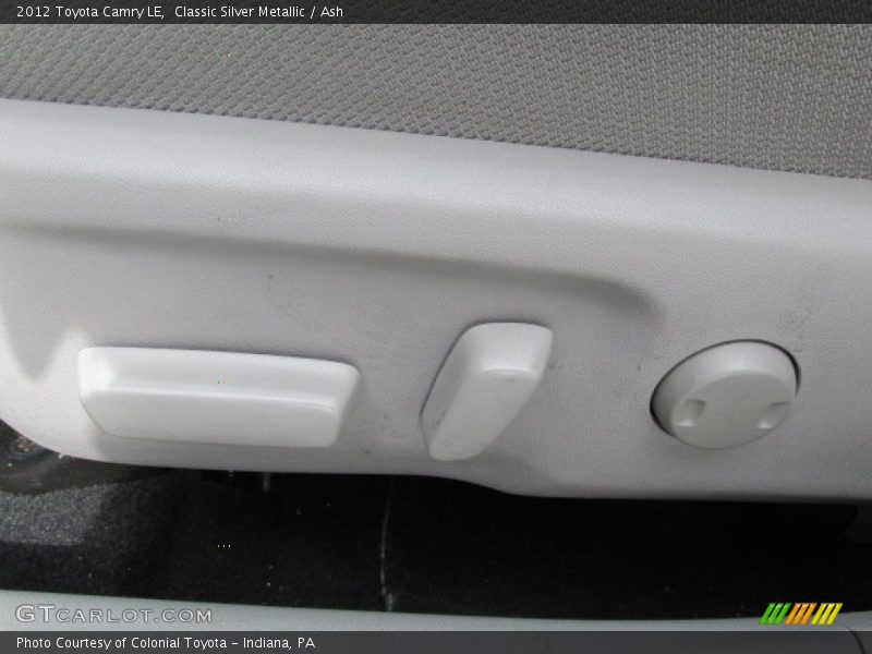 Classic Silver Metallic / Ash 2012 Toyota Camry LE