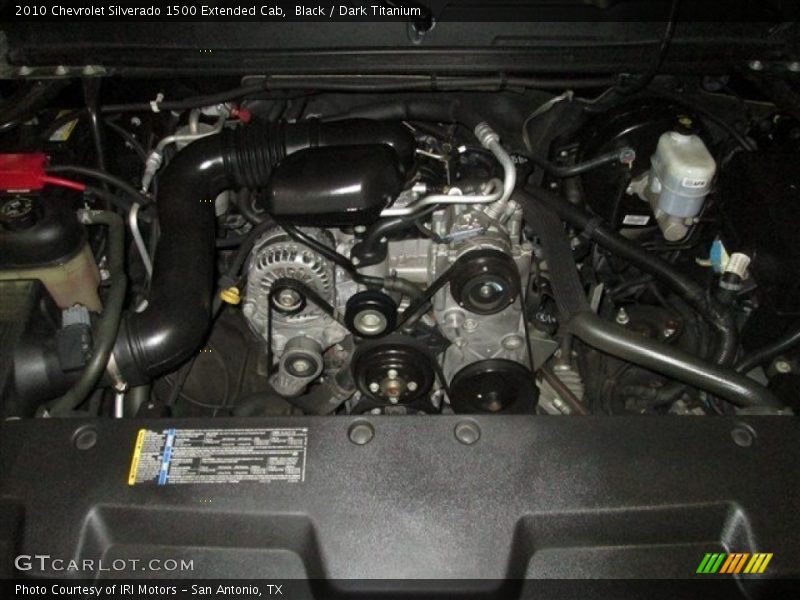 Black / Dark Titanium 2010 Chevrolet Silverado 1500 Extended Cab