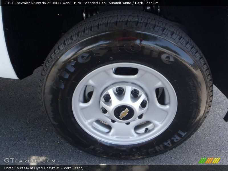  2013 Silverado 2500HD Work Truck Extended Cab Wheel