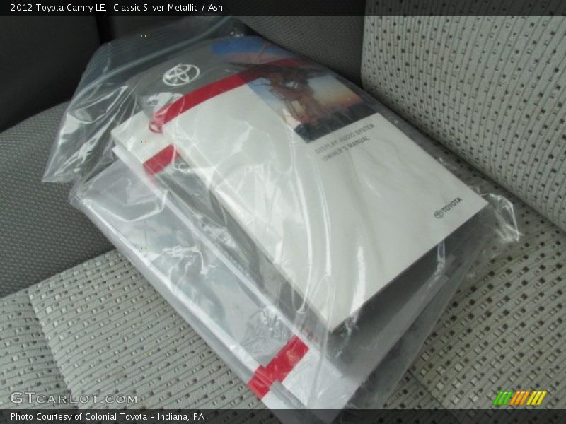 Classic Silver Metallic / Ash 2012 Toyota Camry LE