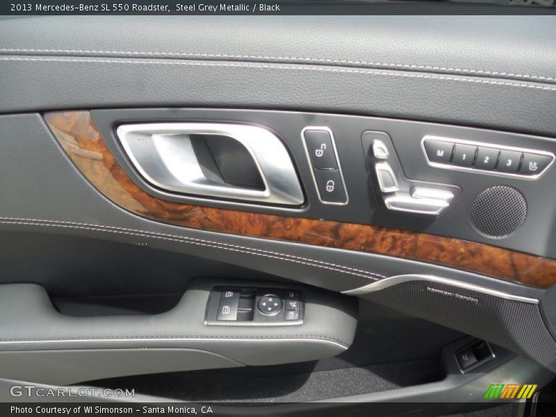 Controls of 2013 SL 550 Roadster
