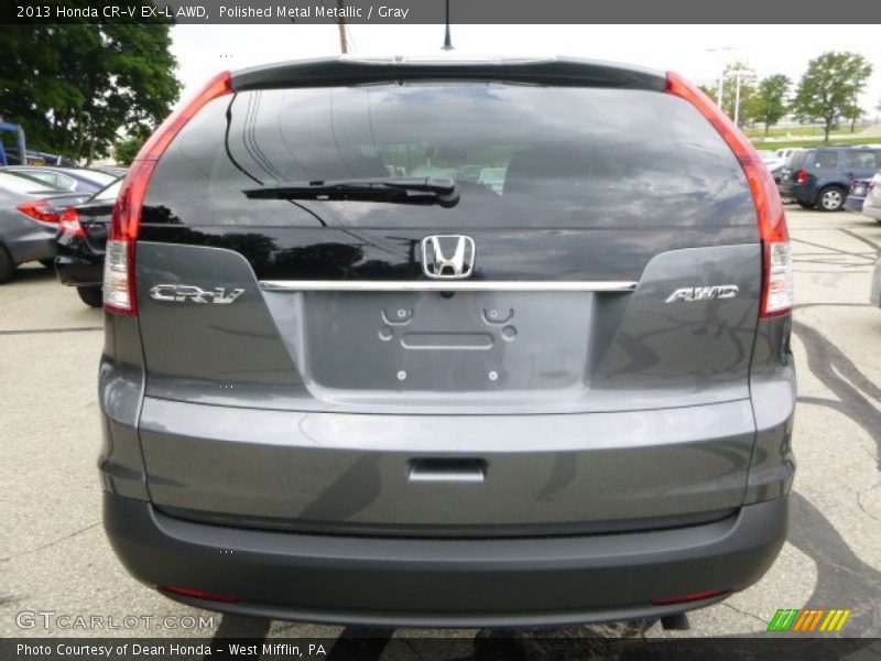 Polished Metal Metallic / Gray 2013 Honda CR-V EX-L AWD