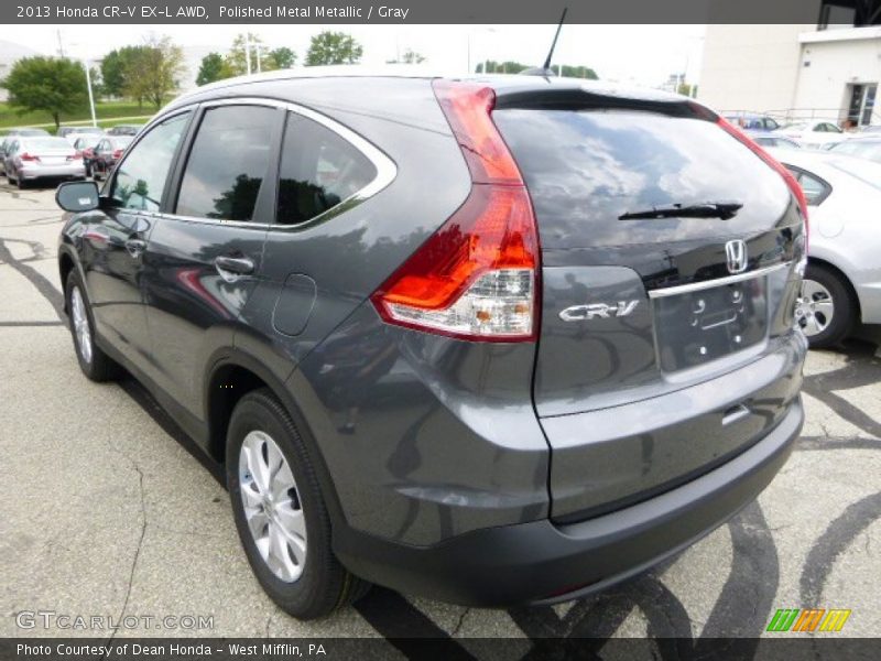 Polished Metal Metallic / Gray 2013 Honda CR-V EX-L AWD