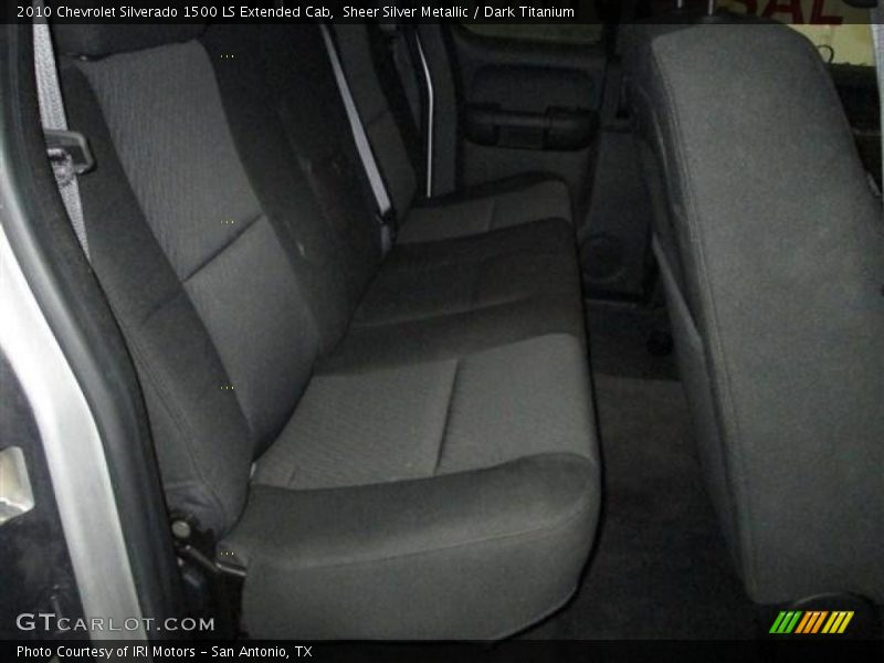 Sheer Silver Metallic / Dark Titanium 2010 Chevrolet Silverado 1500 LS Extended Cab