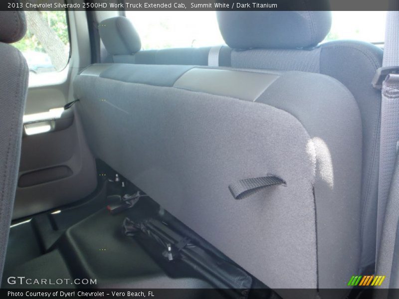 Summit White / Dark Titanium 2013 Chevrolet Silverado 2500HD Work Truck Extended Cab