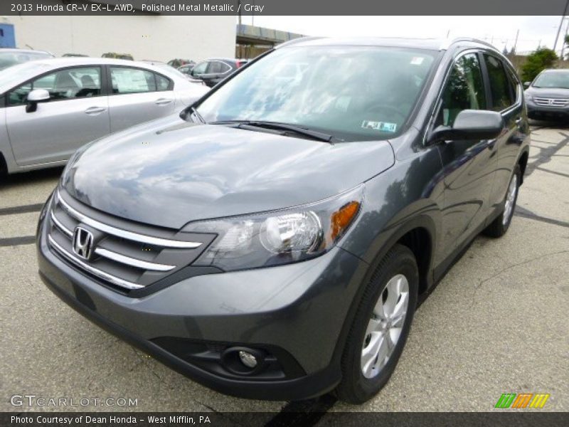 Polished Metal Metallic / Gray 2013 Honda CR-V EX-L AWD