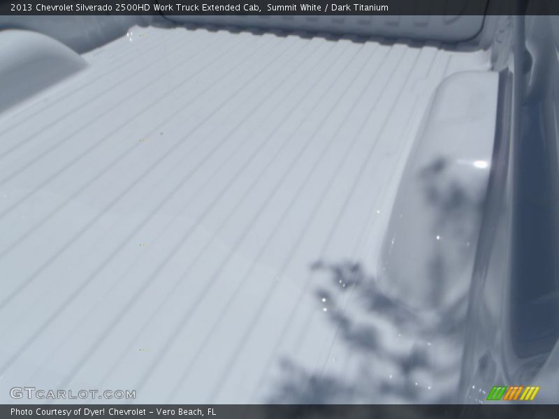 Summit White / Dark Titanium 2013 Chevrolet Silverado 2500HD Work Truck Extended Cab