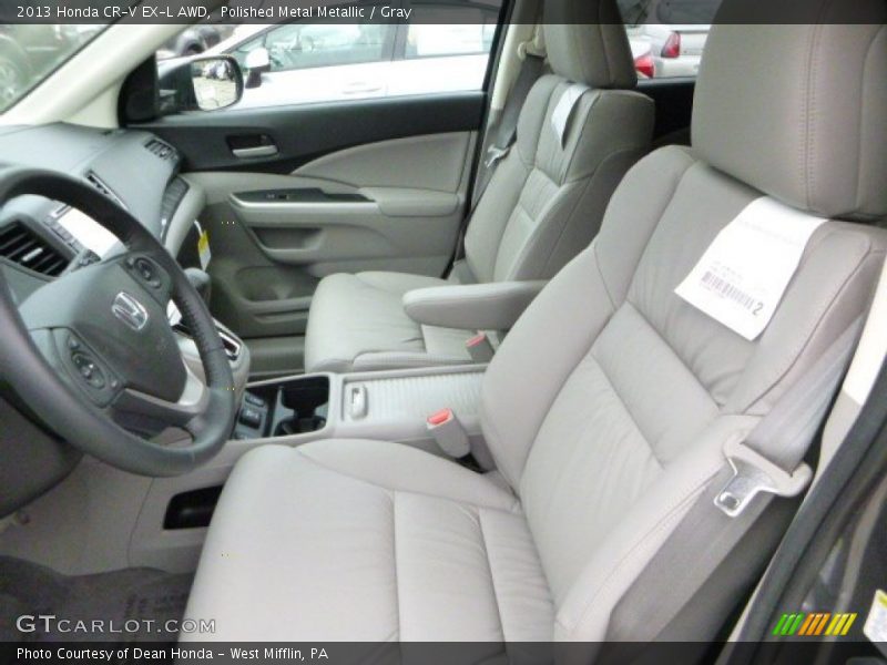 Polished Metal Metallic / Gray 2013 Honda CR-V EX-L AWD