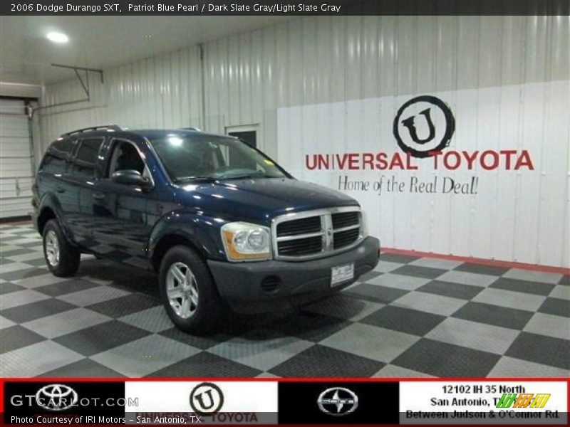 Patriot Blue Pearl / Dark Slate Gray/Light Slate Gray 2006 Dodge Durango SXT