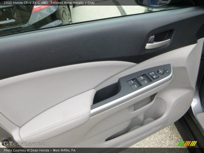Polished Metal Metallic / Gray 2013 Honda CR-V EX-L AWD