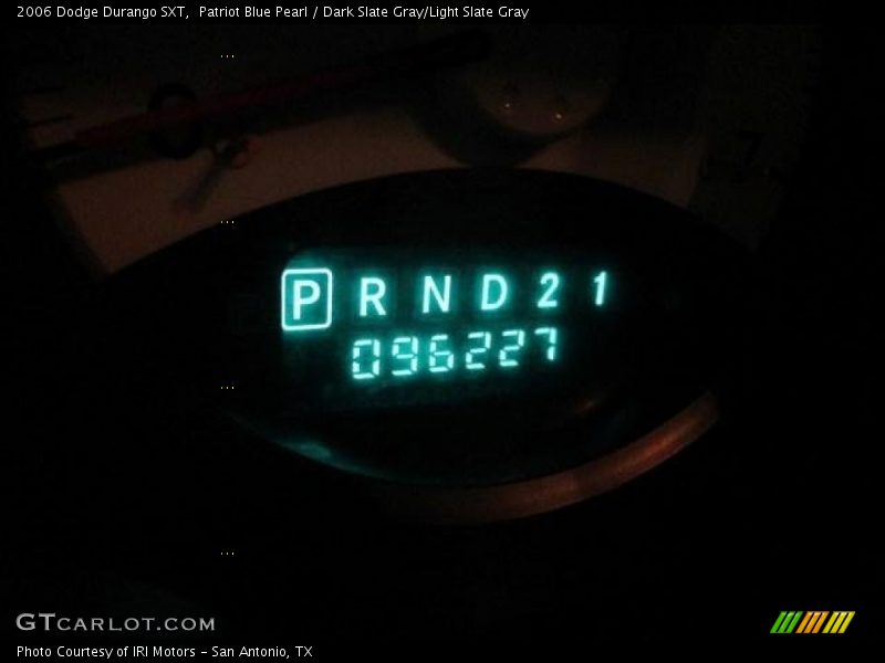 Patriot Blue Pearl / Dark Slate Gray/Light Slate Gray 2006 Dodge Durango SXT