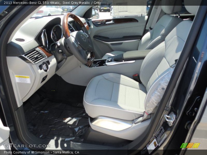 Front Seat of 2013 GL 550 4Matic