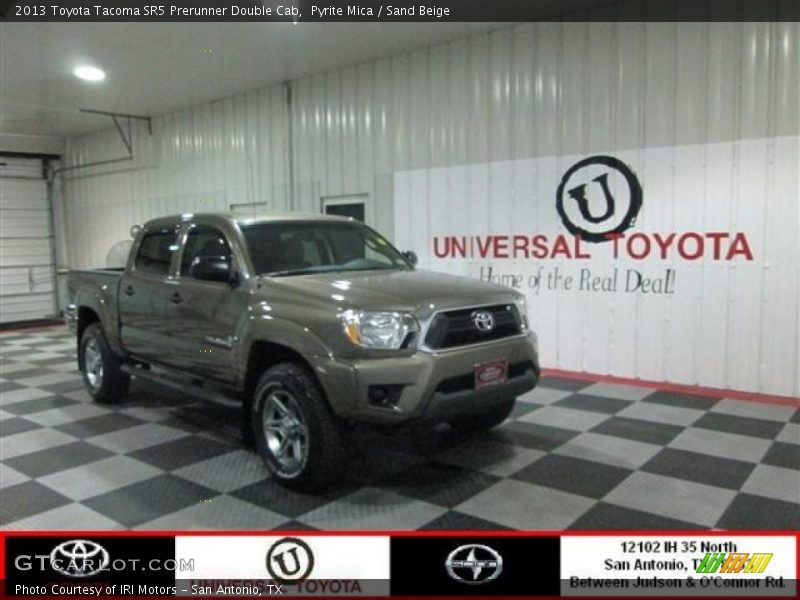 Pyrite Mica / Sand Beige 2013 Toyota Tacoma SR5 Prerunner Double Cab