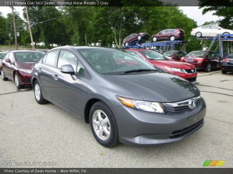 Front 3/4 View of 2012 Civic NGV Sedan