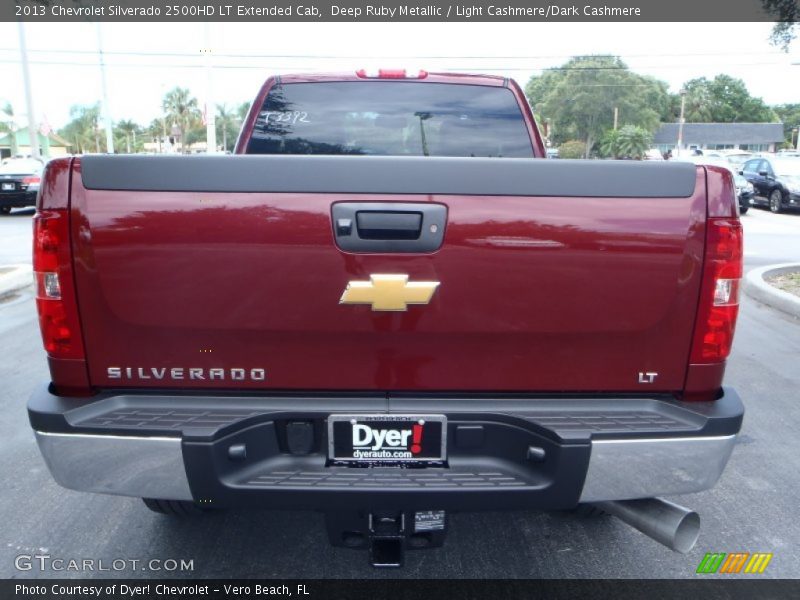 Deep Ruby Metallic / Light Cashmere/Dark Cashmere 2013 Chevrolet Silverado 2500HD LT Extended Cab