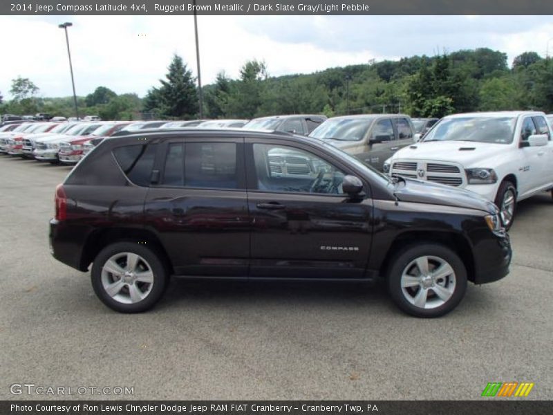 Rugged Brown Metallic / Dark Slate Gray/Light Pebble 2014 Jeep Compass Latitude 4x4