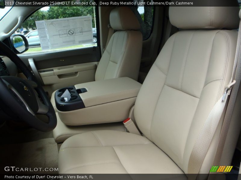 Front Seat of 2013 Silverado 2500HD LT Extended Cab