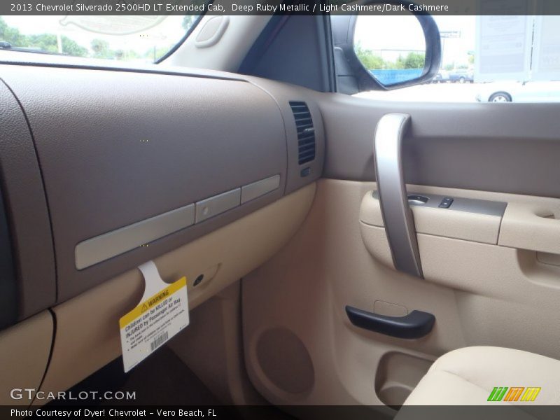 Deep Ruby Metallic / Light Cashmere/Dark Cashmere 2013 Chevrolet Silverado 2500HD LT Extended Cab