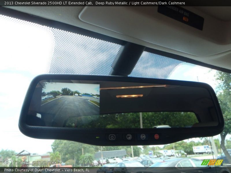 Deep Ruby Metallic / Light Cashmere/Dark Cashmere 2013 Chevrolet Silverado 2500HD LT Extended Cab